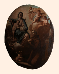 tela ovale di santa maria degli angeli