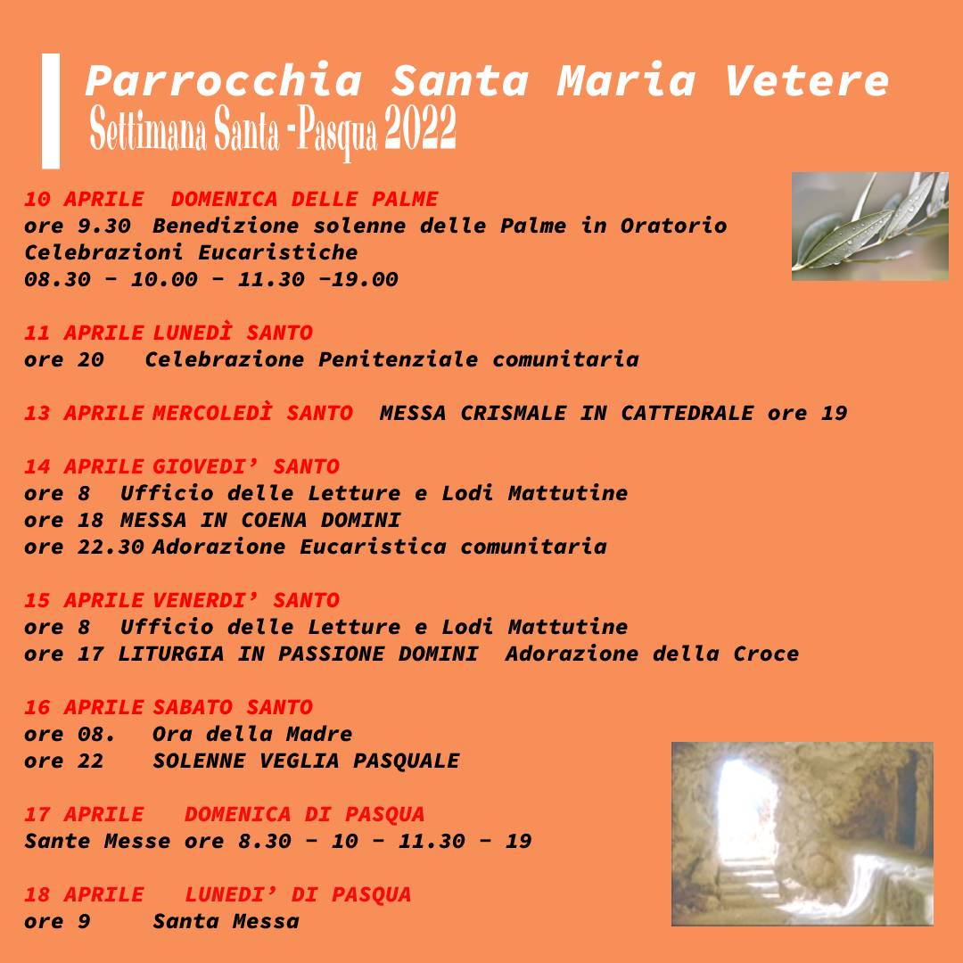 Settimana Santa Parrocchia SMV